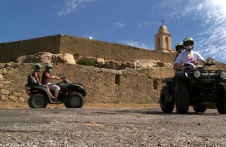 Dos quads en Córcega 